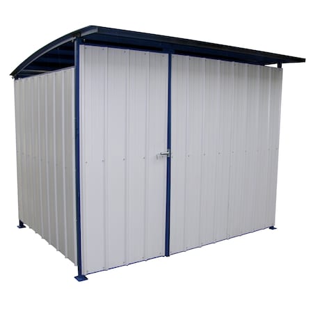 Vestil Steel Multi Duty Shed, Blue Frame MDS-96-DR